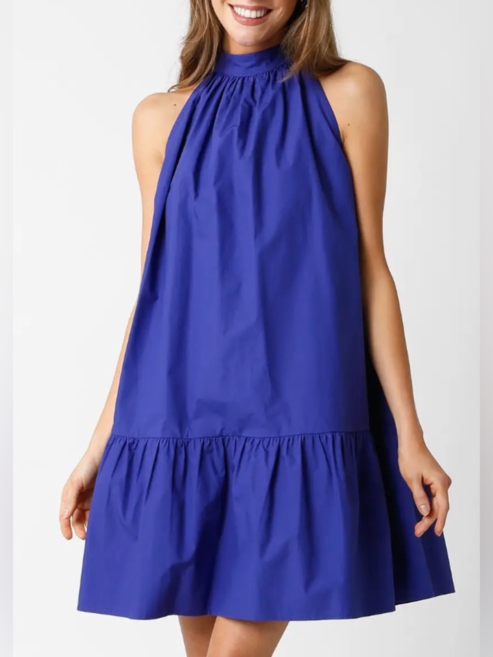 Olivaceous Martini Meetup Mini Dress • Small • NWT • 100% Cotton